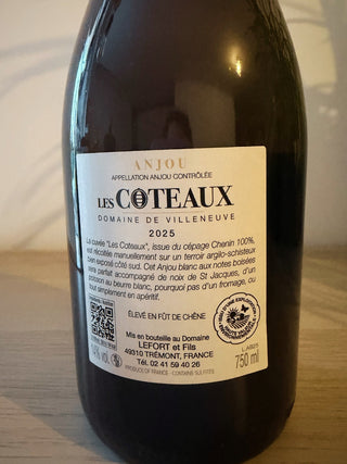 Les Coteaux - Anjou Blanc