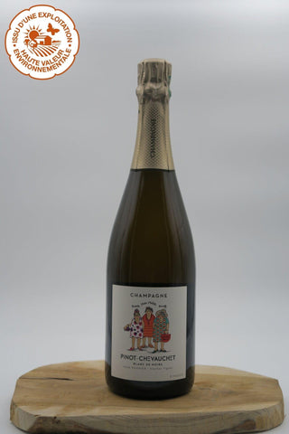 Blanc de Noirs Extra Brut (100% Meunier) - Champagne Pinot Chevauchet - BELLAVINEA